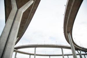 kronkelende bochtbruggen foto