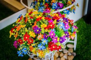 kleurrijke Lentebloemen foto