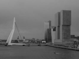 de stad van Rotterdam in de Nederland foto