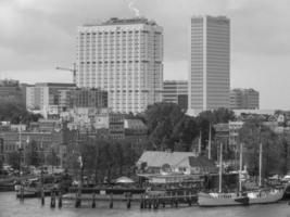 de stad van Rotterdam in de Nederland foto