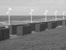 de strand van nordney foto