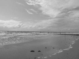 de strand van nordney foto