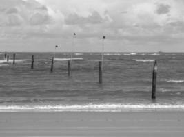 de strand van nordney foto