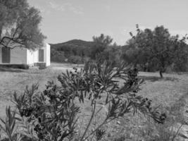 ibiza eiland in spanje foto