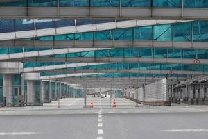 poorten in ataturk luchthaven in Istanbul, turkiye foto