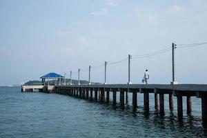 pier in thailand foto