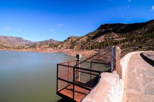 visie van water dam foto
