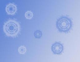 digitaal achtergrond blauw abstract bewolkt cirkels foto