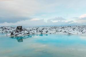 blauw lagune, grindavik, IJsland foto