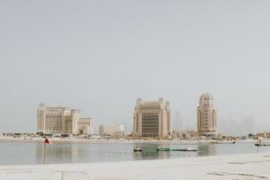 minimalistisch gebouw architectuur, doho qatar foto