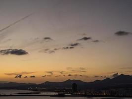 lanazoote eiland in Spanje foto