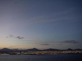 lanazoote eiland in Spanje foto