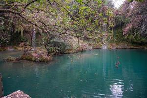 kursunlu waterval in antalya, turkiye foto