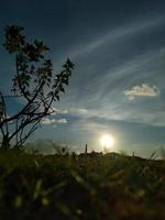 zonsondergang natuurlijk foto