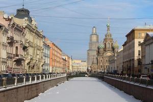 kerk van de redder Aan gemorst bloed in st. petersburg foto