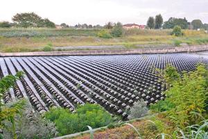 visie van een boerderij foto