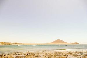 landschap Aan de kanarie eilanden foto