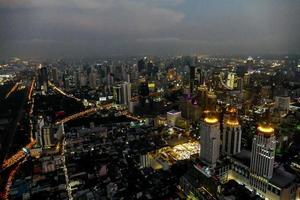 stadsgezicht van bangkok foto