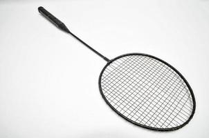 tennis racket Aan wit foto