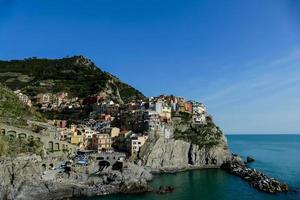 cinque terre landschap in Italië foto