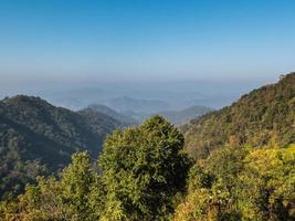 berg gezichtspunt Bij samoeng in Chiang mei, thailand foto