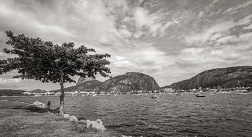 suikerbroodberg pao de acucar panorama rio de janeiro brazilië. foto