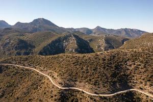 Sierra de grazalema natuurlijk park, cadiz provincie, Malaga, Andalusië, Spanje foto