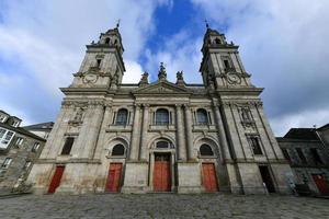 heilige Mary's kathedraal - Galicië, noorden western Spanje. foto