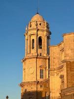 cadiz kathedraal, een Romeins Katholiek kerk in cadiz in zuidelijk Spanje. foto