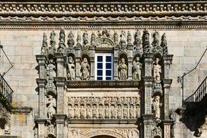 hotel van de Katholiek koningen, een van de oudste doorlopend in werking hotel in de wereld ik Santiago de compostela, Spanje. foto