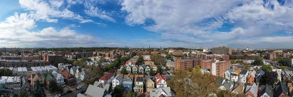 Manhattan stad landschap visie van Kensington, brooklyn, nieuw york. foto