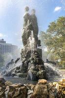 bailey-fontein in de stad van New York