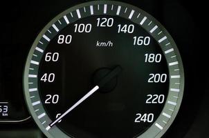 auto snelheid dashboard