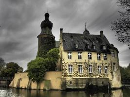 oud kasteel in Westfalen foto