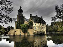 oud kasteel in Westfalen foto