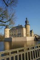 de kasteel van edelsteen in Westfalen foto