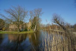 de kasteel van edelsteen in Westfalen foto