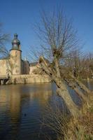 de kasteel van edelsteen in Westfalen foto