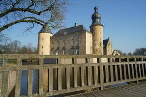 de kasteel van edelsteen in Westfalen foto