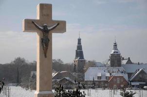 Bij de kasteel van Raesfeld in Duitsland foto