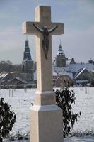 Bij de kasteel van Raesfeld in Duitsland foto