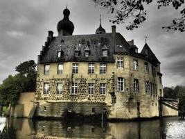 oud kasteel in Westfalen foto