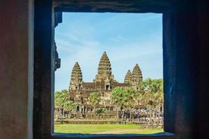 oude tempel in angkor wat, siem reap, cambodja