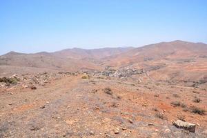 schilderachtige berglandschap foto