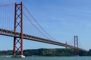 brug in Lissabon, Portugal foto