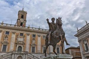 Rome campidoglio plaats foto