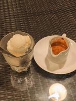 affogato Italiaans specialiteit foto