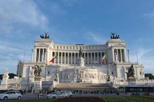 Rome onwetend soldaat gebouw Bij zonsondergang foto