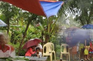 cebu - Filippijnen - 1 januari 2013 - jaar- wees kinderen partij foto