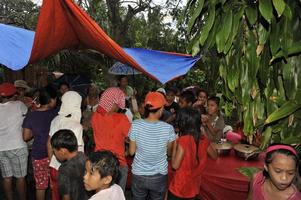 cebu - Filippijnen - 1 januari 2013 - jaar- wees kinderen partij foto